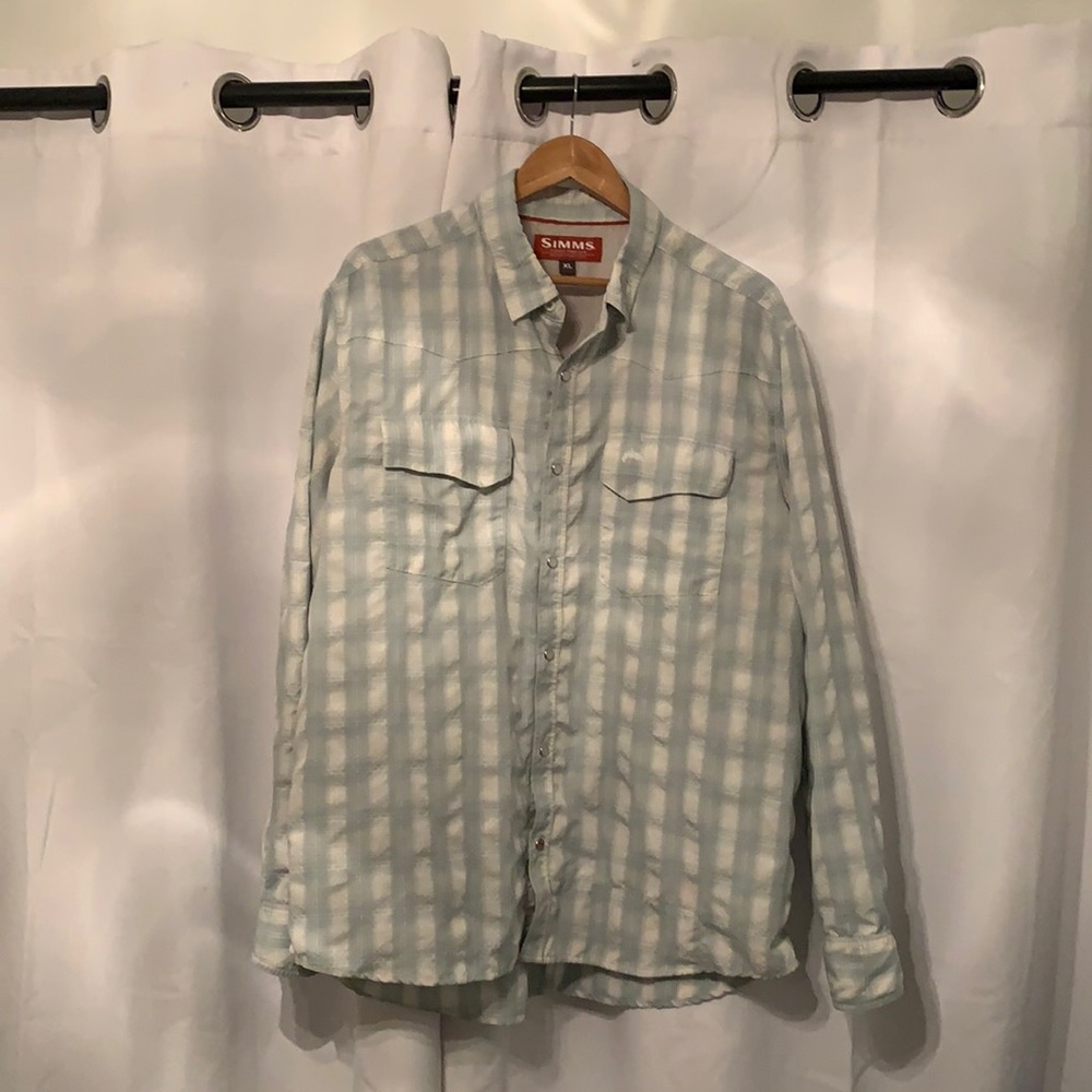 Simms Pearl Snap Button down
